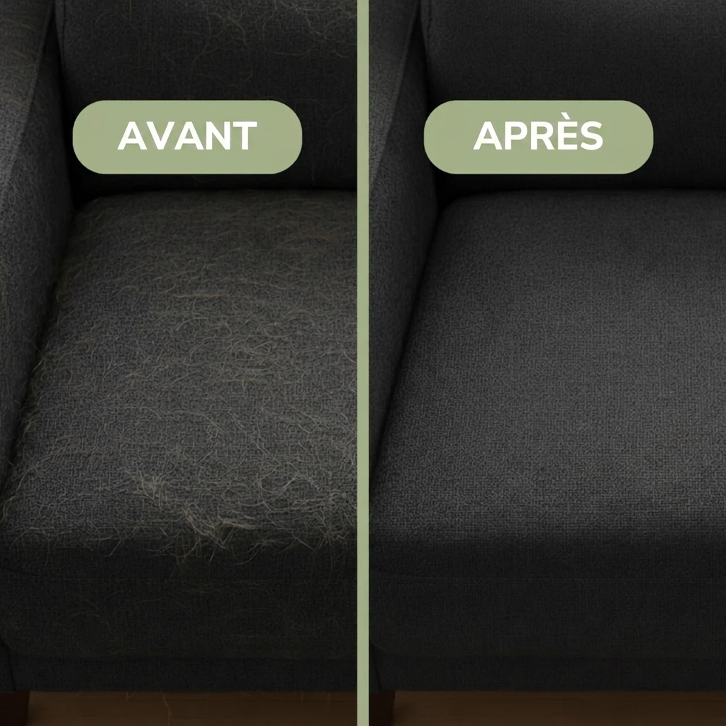 Gant attrape poil
