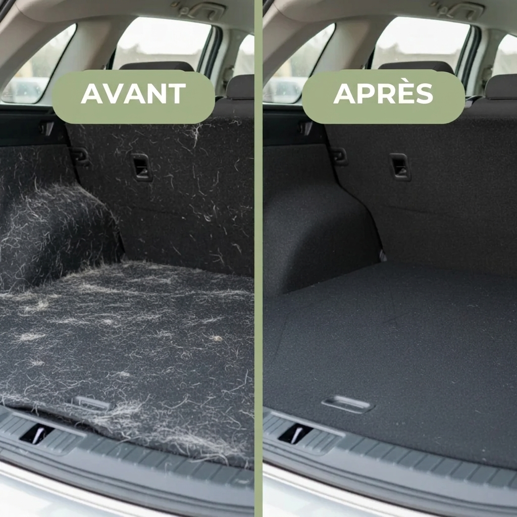 Gant attrape poil
