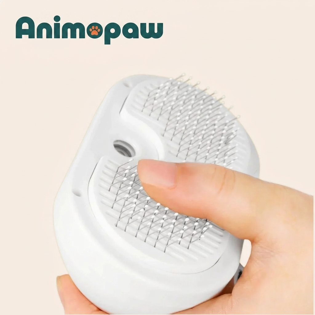 VapoBrosse AnimoPaw — Brosse de Toilettage Professionnelle pour Animaux de Compagnie